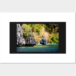 Lagon Ile de Coron, Philippines Posters and Art